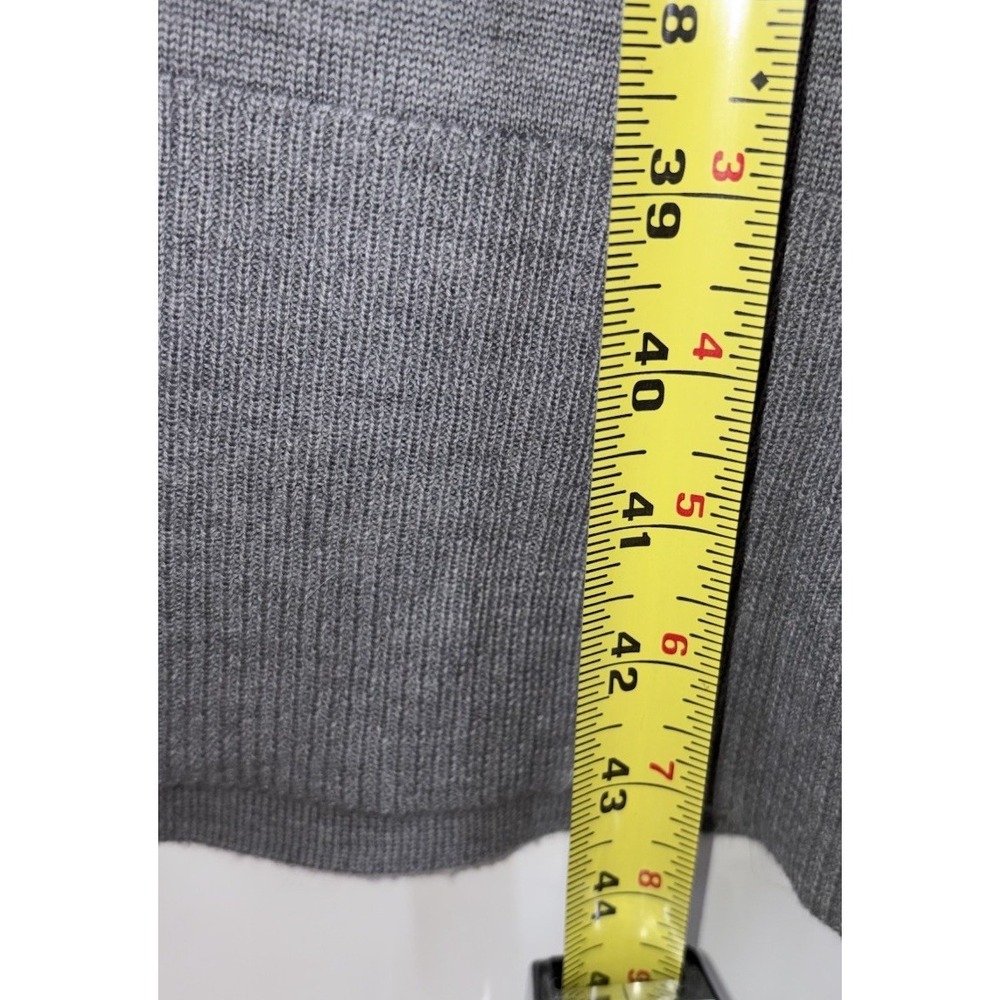 J Crew Collared Merino Wool Sweater Dress Midi Preppy Capsule Small - Picture 4 of 7